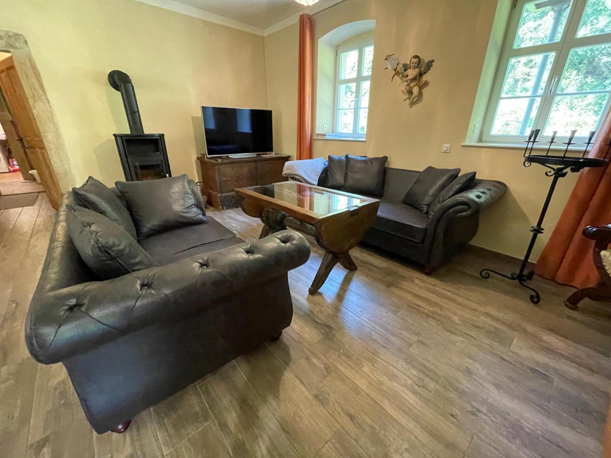 Ferienwohnung Parkblick Im Badehaus Rosenthal-Bielatal Zewnętrze zdjęcie